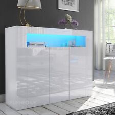 White Sideboard Cabinet High