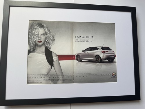 Framed alfa romeo - framed, giulietta