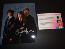 Harry Potter 8X10 photo signed