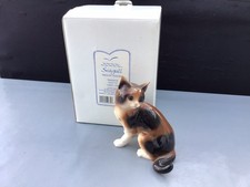 SEAGULL PORCELAIN   TABBY CAT