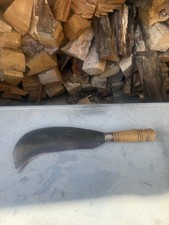 Vintage Ww2 British Army Axe Hedge Layers Billhook Chopper Whitehouse 1941