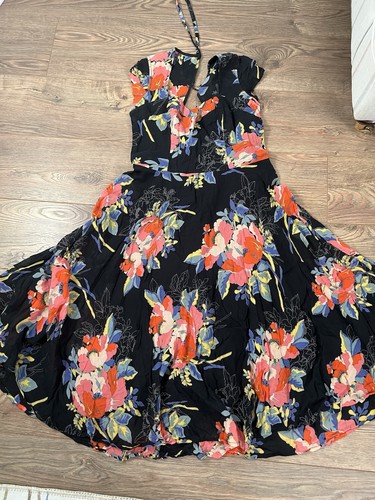 Brand new navy floral - floral, print