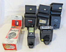 Job Lot 7 Flashes inc Vivitar