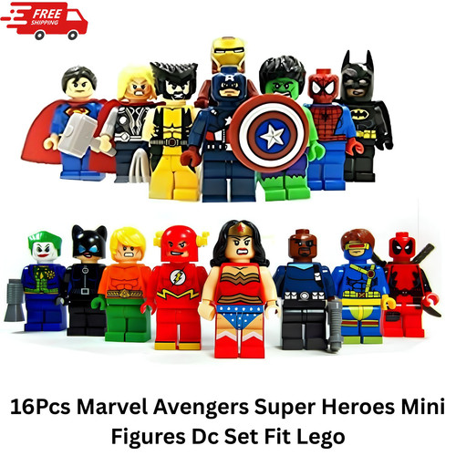 16pcs marvel avengers super - marvel,