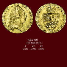 King George III , Gold Guinea
