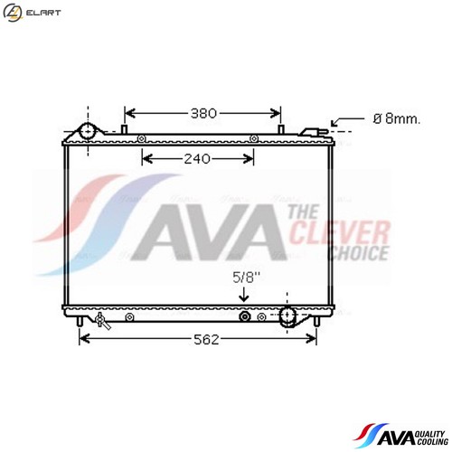 Radiator engine cooling - radiator,