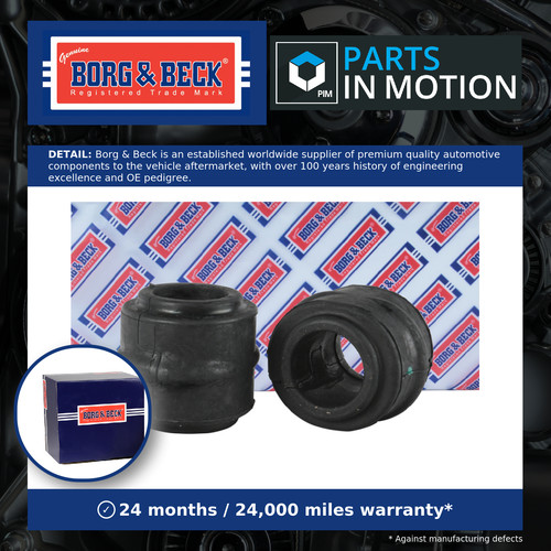 Anti roll bar - anti, bush