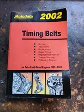 Autodata 2002 Timing Belts