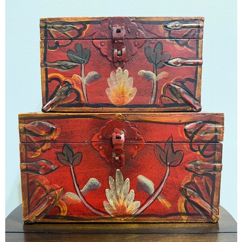 Wooden nesting boxes - wooden,