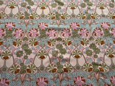 Unused vintage retro 70's Heals 'Gaeity' interiors fabric by David Bartle - 1.7M