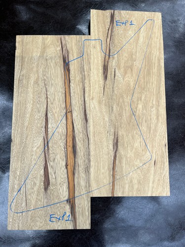Black limba korina 2 piece - black, /