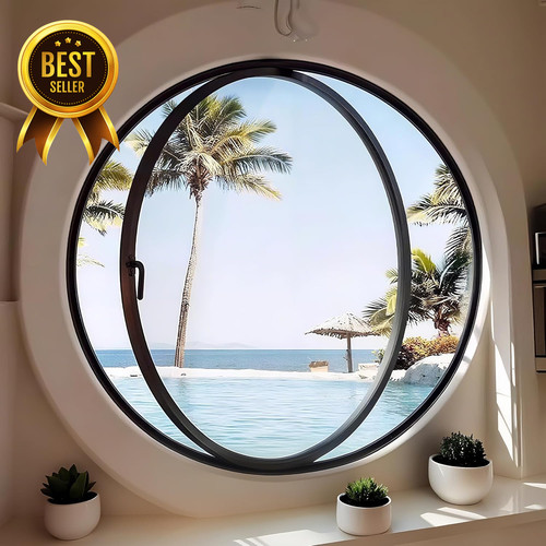 6in 360 rotating round - 23.6in, 360°