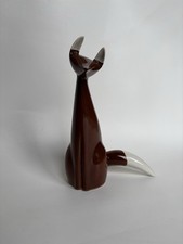 Royal Dux Brown Gloss Fox