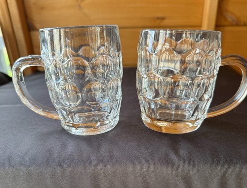 Pair old fashioned dimpled - pair,