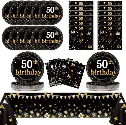 50th birthday party supplies - birthday,