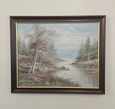 Vintage original oil painting - oil,
