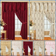 Glittery MALTA Curtains Pair