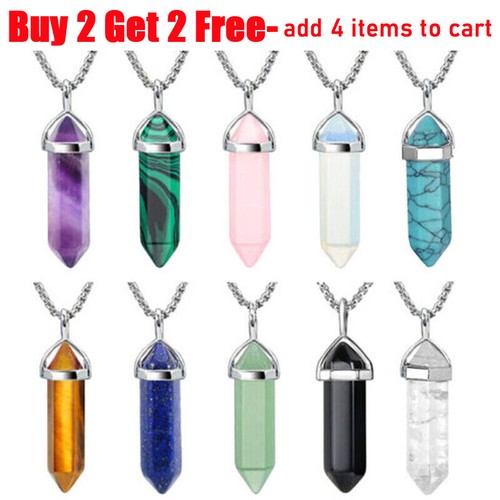 Chakra stone pendant natural - stone,