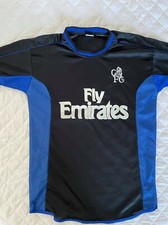CHELSEA BLACK BLUE AWAY SHIRT