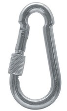 Galvanised Carabiner Snap