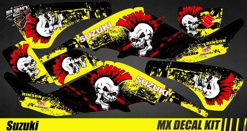 Quad decal kit suzuki - decal, ltz