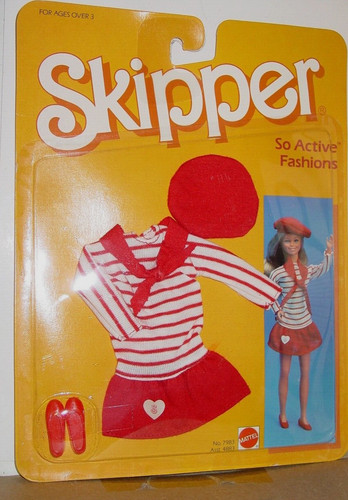 Barbie mattel 1984 skipper - barbie, so