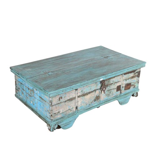 Antique blue patina surti - blue,