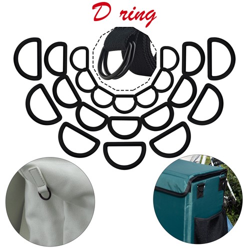 Rings plastic loops buckles - d,