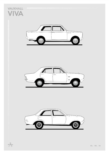 Poster vauxhall viva - poster,
