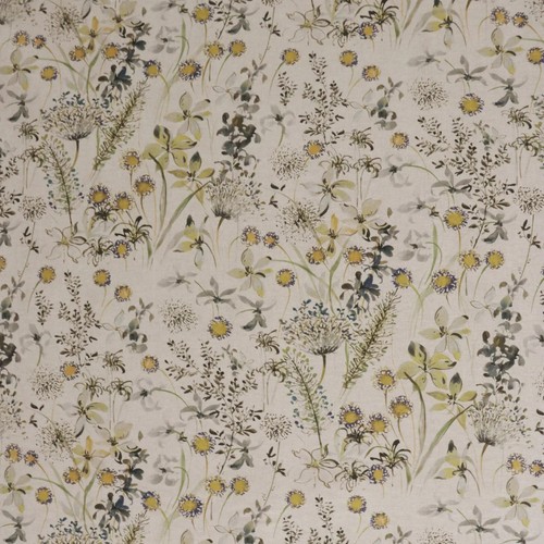 The meadow yellow fabric - the, |