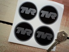 TVR Wheel Centre Style Stickers 50mm Taimar 3000M Griffith Tuscan Tamsin Car