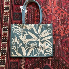 Tesco Green Large tote bag 19x40.5x32cm  NEW