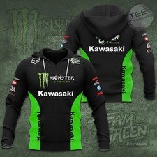 Kawasaki Racing Team 3D Hoodie