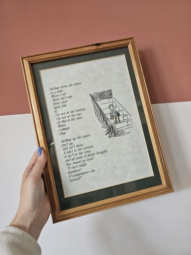 Vintage framed milne - vintage,
