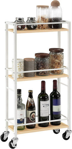 Tier slim rolling cart - slim,