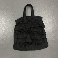 Comme de garçons wool ruffle bag