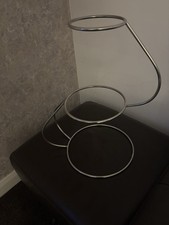 Silvered Metal Wedding Cake