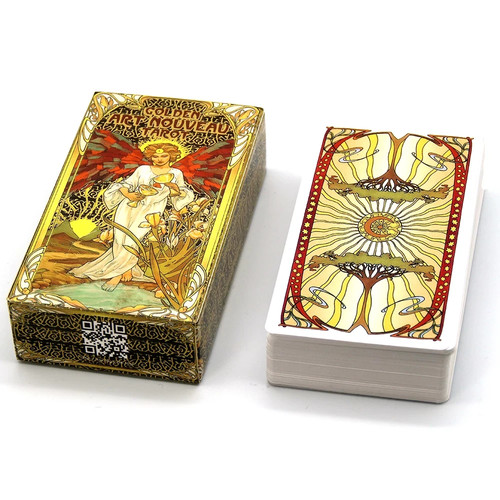 Golden art nouveau - golden,