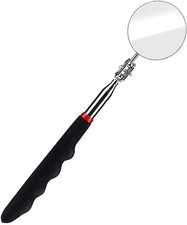 Extended Handle Mirror on a