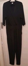 Kim & Co Black Jumpsuit Size