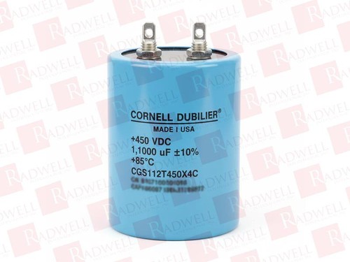 Cornell dubilier cgs112t450x4c - dubilier,