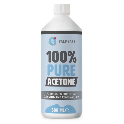 500ml pure acetone - pure, glue