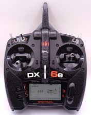SPEKTRUM DX6E 6 channel DSMX Transmitter Mode changeable excellent condition