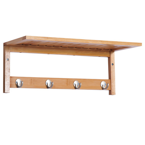 Homcom wall clothes rack - wall,