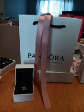  Genuine Pandora Rose Gold Vibes Open Ring Size 52 New 