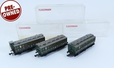 N Gauge 3x Fleischmann 6 Wheel