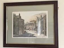 Delph High Street Painting by Saddleworth artist David Ford
