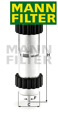 Fuel filter 6008 - fuel, wk