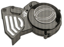 Carbon Left Flywheel Cover for