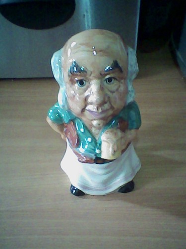 Staffordshire character jug - character,